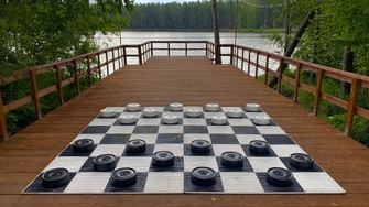 шашки большие